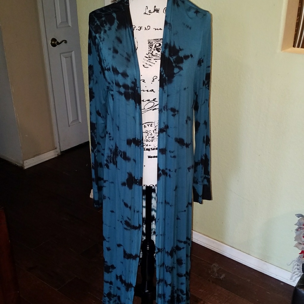 Mossimo long tie dye sweater size Large